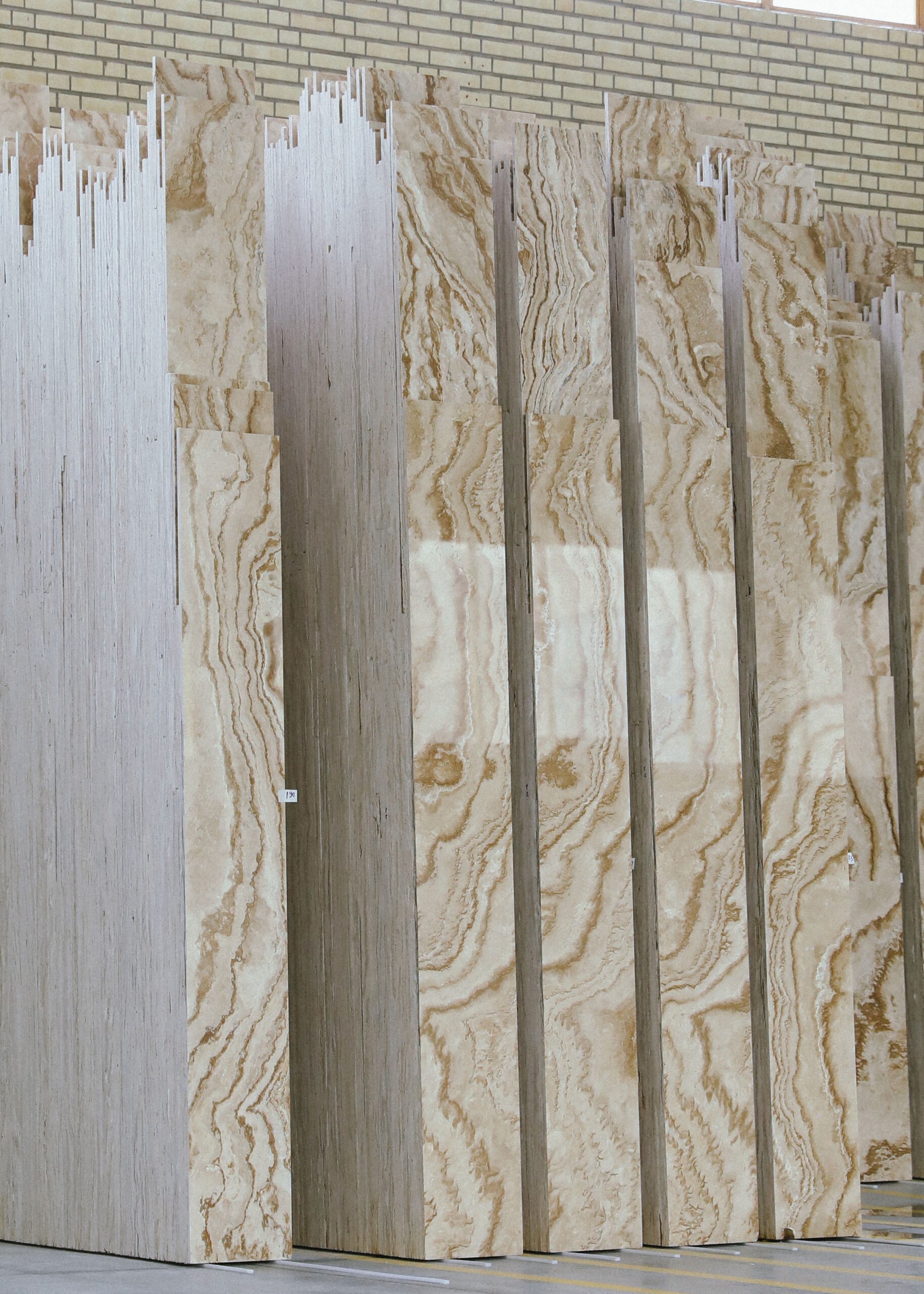 تراورتن گریک کپیول تولید شده در سنگبری گریک